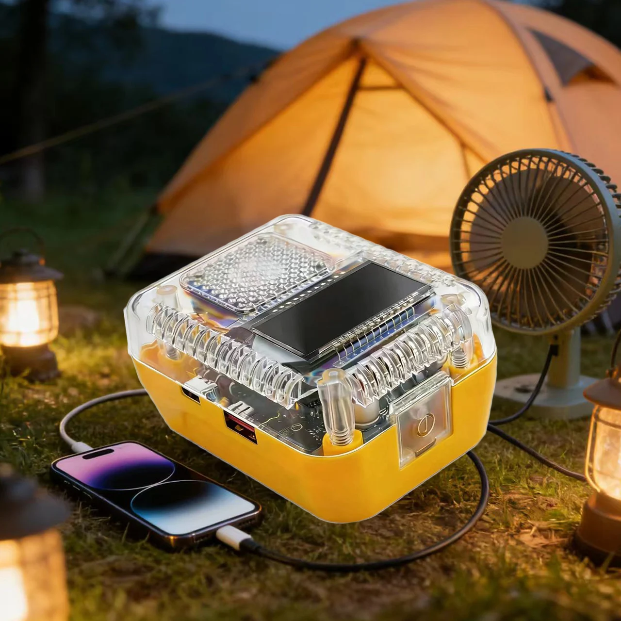 

Зарядное устройство PD3.1 Type C, 140 Вт, адаптер для аккумулятора с цифровым дисплеем для DCB200, DCB203, цифровой адаптер-конвертер для электроинструментов