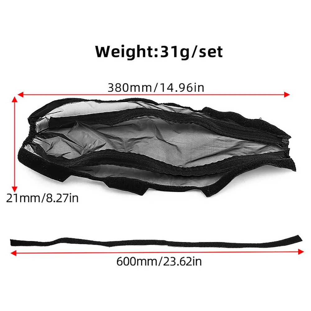 غطاء حماية أسود من Dusty Motors - لـ Traxxas Ford F-150 Raptor R #5