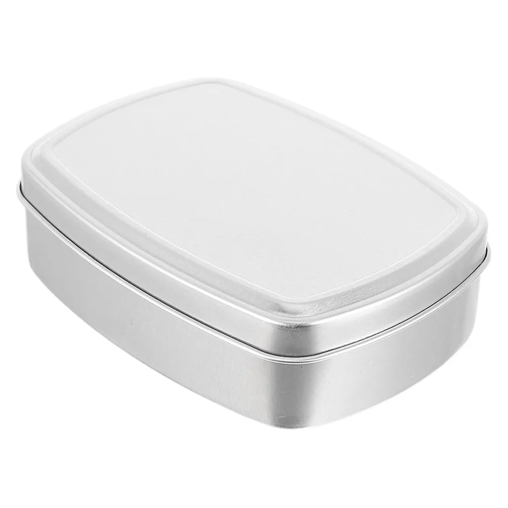 Mini Aluminum Soap Box Leakproof Small Metal Storage Case with Lid Portable Soap Candy Container Mini Aluminum Box