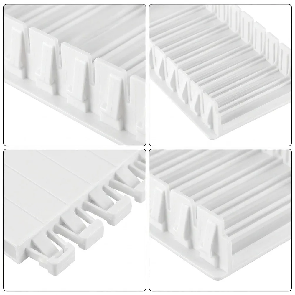 Electric Panel Cover for Unused Modular Slots in Distribution Boxes and For Fuse Panels for Standard for rail Systems