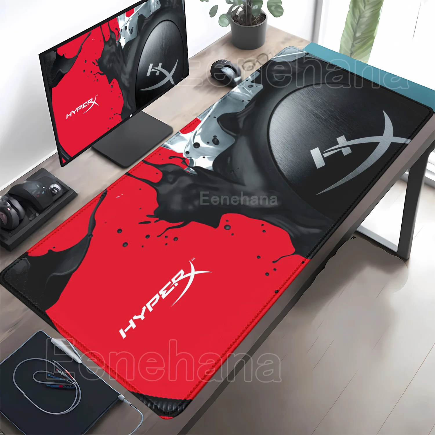 H-HyperX Mouse Pad Laptop Cool Game 900x400mm Keyboard Mousepad PC