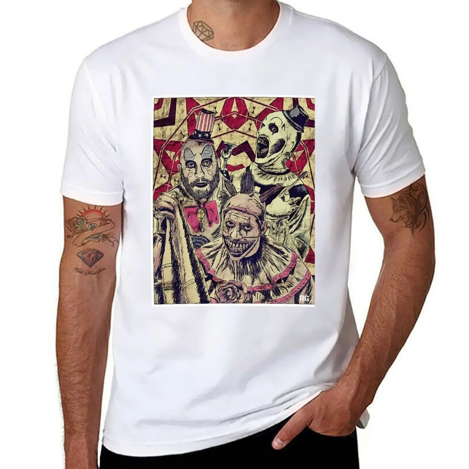 

Music Retro The Clowns Gifts Music Fans T-Shirt man t shirt summer man t shirts cotton T-Shirt
