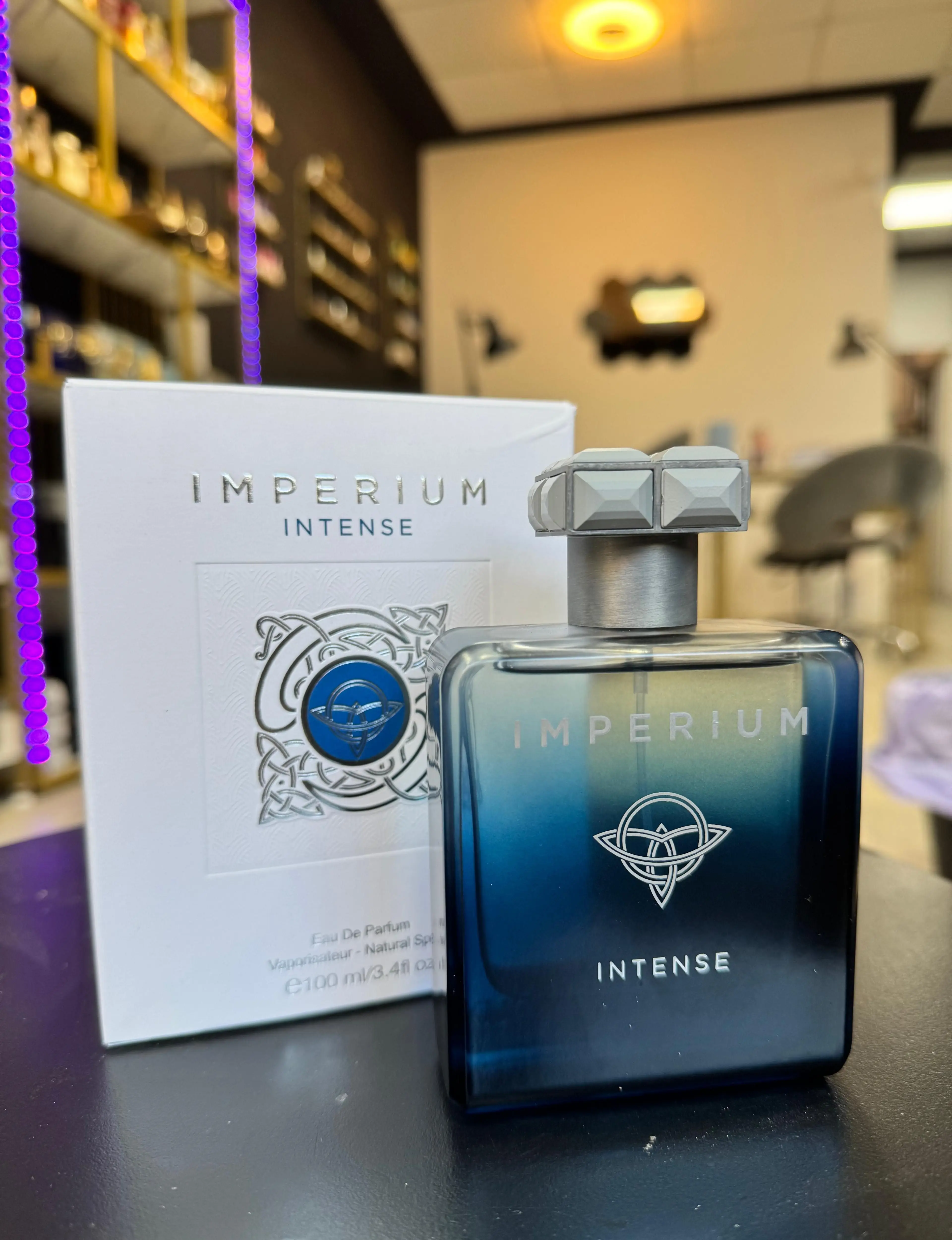 Imperium intense - fragrance world, men's perfume, 100 ml edp