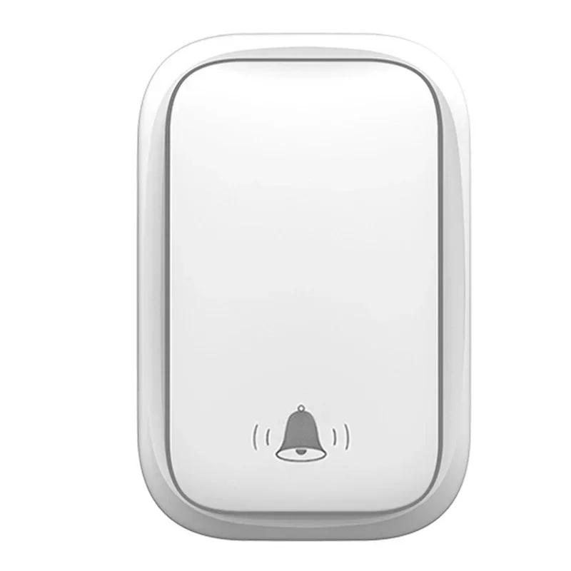 For Home For Office Easy Install Doorbell Battery-Free Doorbell Home Security Waterproof Construction Compact Size