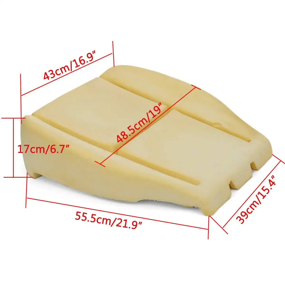 For Chevy Driver Side Bottom Seat Foam Cushion Comfort Seat Cushion Foam Pad Silverado 1500 2500 3500 2007 2008 2009 2010-2014
