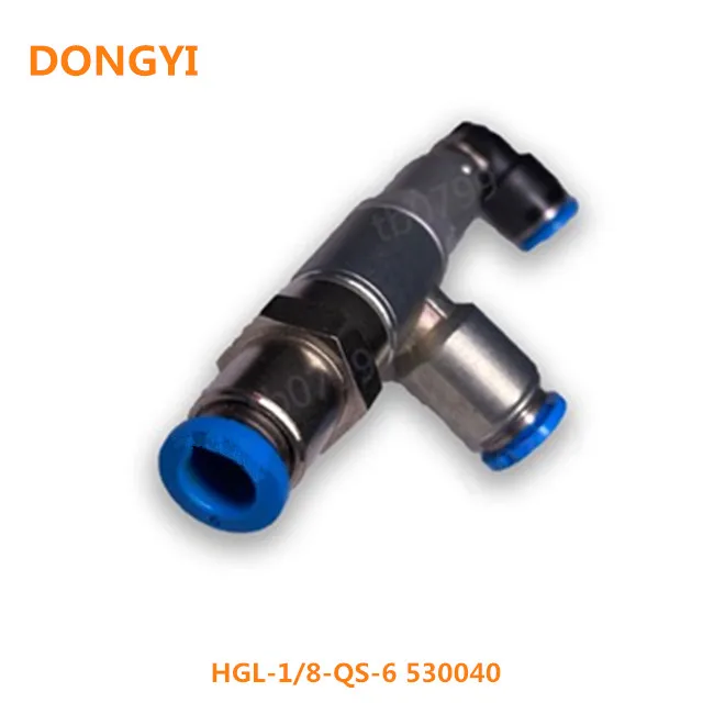 

High Quality One-way Throttle Valve For 530033 HGL-1/2-B HGL-1/8-QS-6 530040