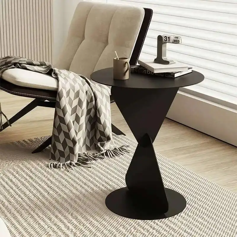 

Designer Modern Coffee Tables Living Room Nordic Black Irregular Storage Coffee Table Aesthetic Standing Mesa Plegable Furniture