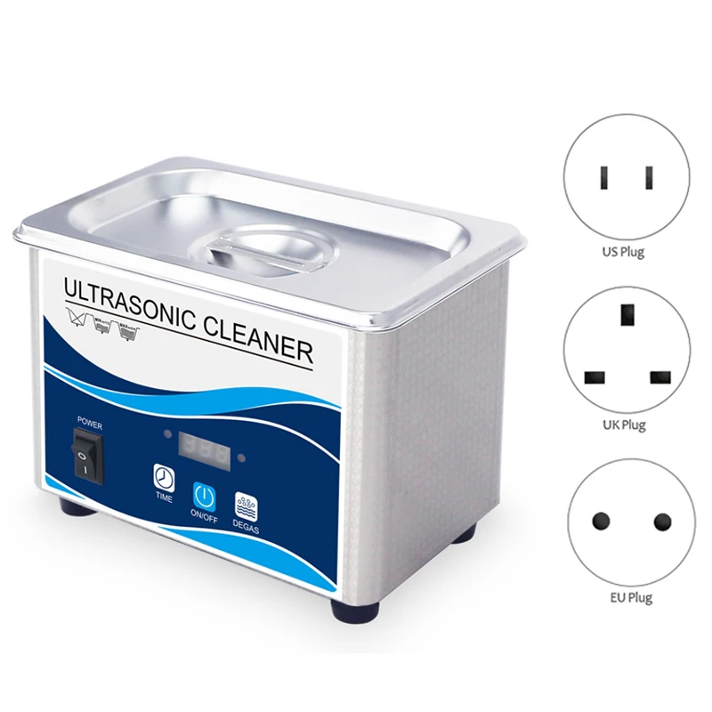 

Digital Ultrasonic Cleaner 60W Sonicator Cleaner Machine For Jewelry Watch Eyeglass Shaver Oxides Washer