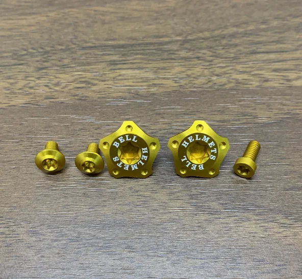 

Helmet Lens Button Replacement Lens Block Screw Accessories Lens Fixer Retainer For BELL RS7K/PRO CARBON GP3 HP7 SE07