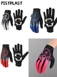 24new fistplast Personality Pink Flame women Wheel Glitz Riding dirt bike long finger touch screen gloves