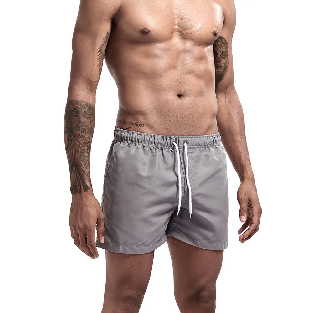 Herren schnell trocknende Boards horts Badehose Badeanzug atmungsaktiver Kordel zug mit Taschen zum Surfen am Strand üblichen Sommer – Detail 3