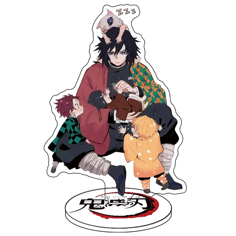 Demon Slayer Figure Kimetsu No Yaiba Acrylic Stand Anime Standee Kamado Nezuko Kamado Tanjirou Figure Model Plate Figurine Gift