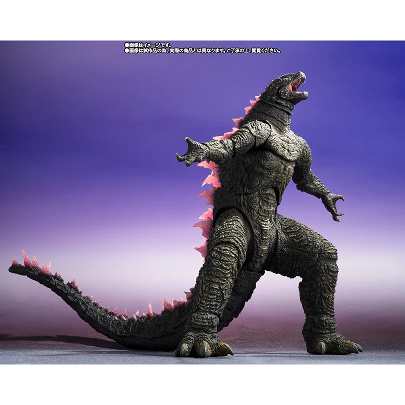 100% Original Bandai Shm S.H.MonsterArts Godzilla 2024 Evolced Ver. From Godzilla x Kong The New Empire Anime Action Model Toys