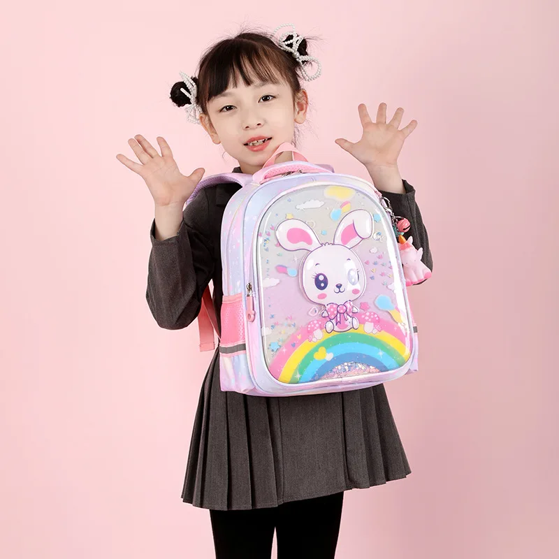 Unicorn Schoolbag Kids Children Mochila Double Shoulder School Bags Cartoon Backpack Waterproof Fashion Backpacks Large Book Bag