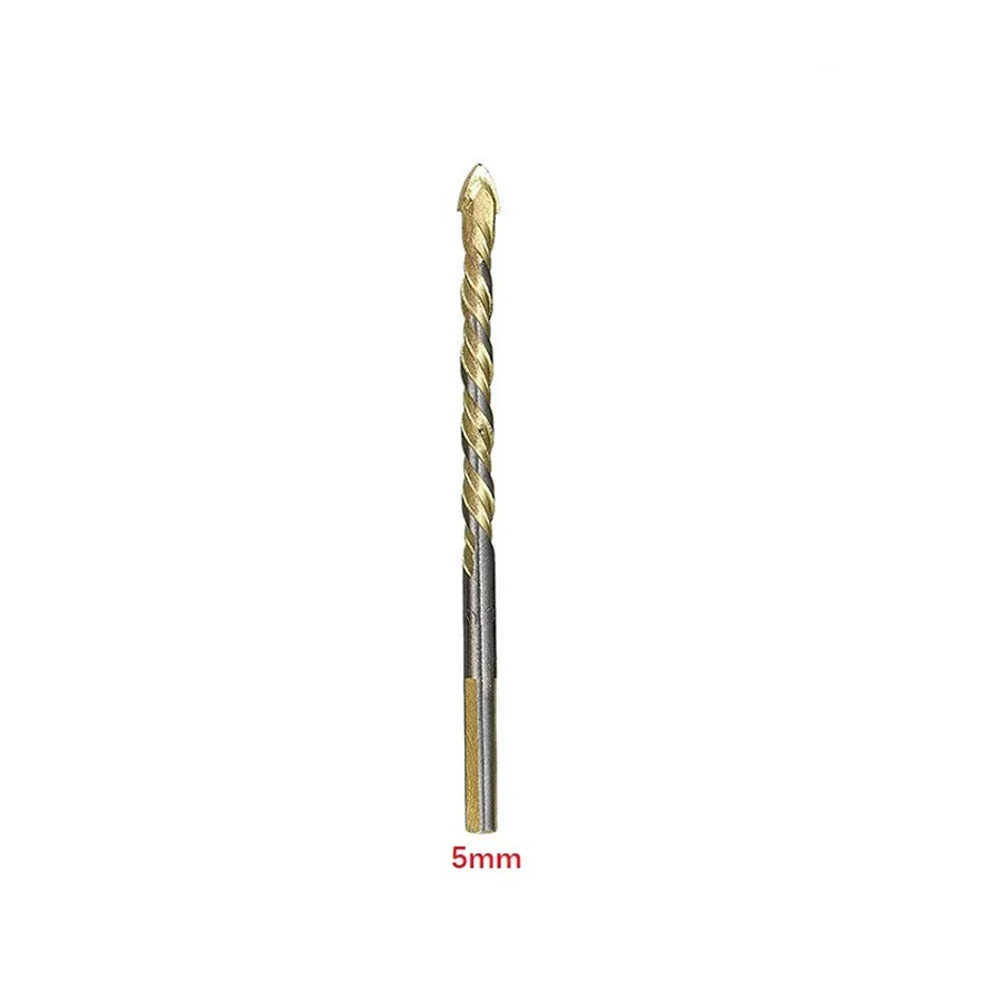 Broca de alta calidad, herramientas de carpintería, ladrillo de carburo de tungsteno, hormigón para azulejos de porcelana, mango de forma Triangular