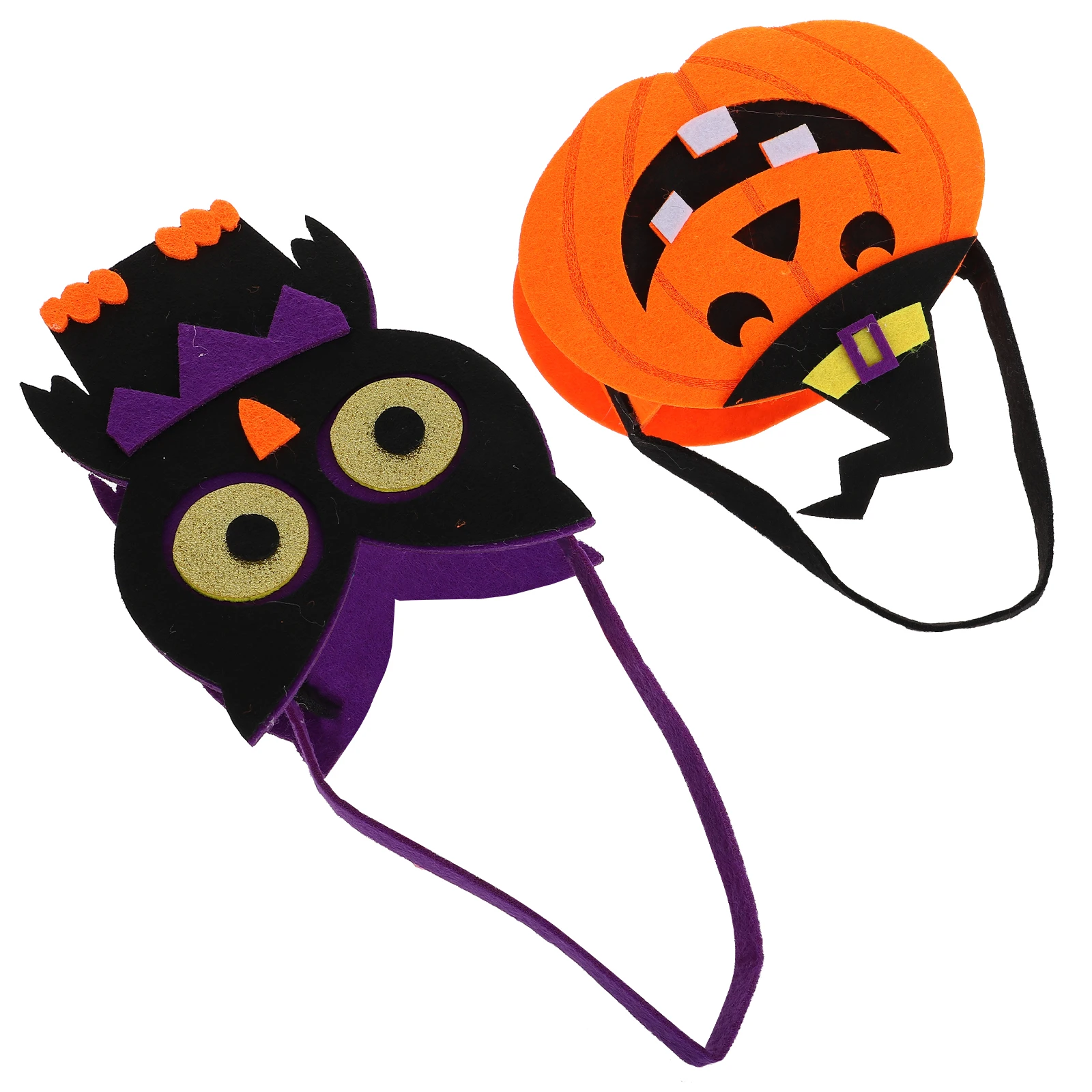 

Halloween Basket Felt Trick Treat Bags Portable Pumpkin Snacks Party Supplies Treat Bags Gifts Toys Chocolate Clothes