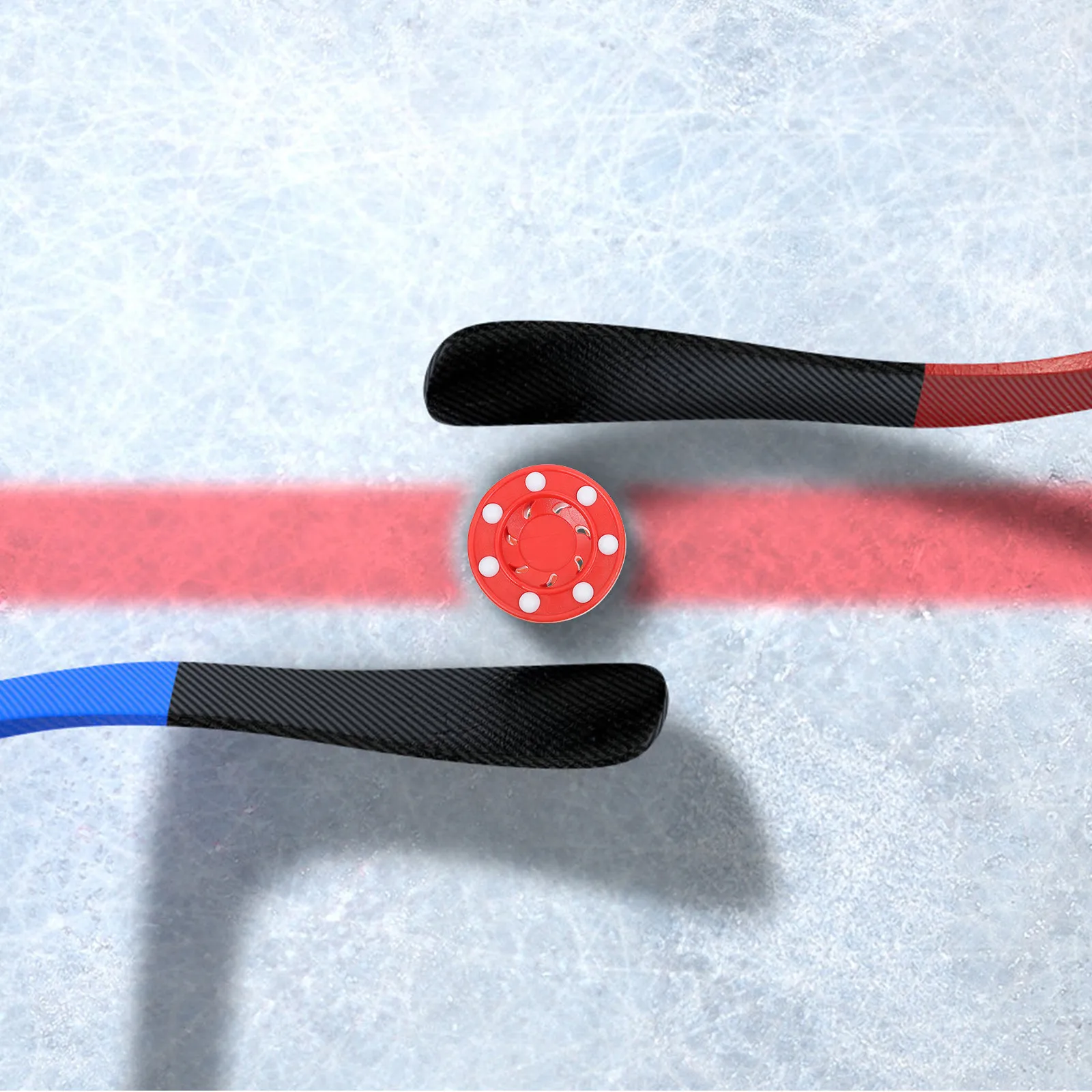 

2 шт. легких хоккейных шайб для роллер-хоккея, профессиональные тренировочные шайбы высокой плотности для игры в роллер-хоккей в помещении и на улице