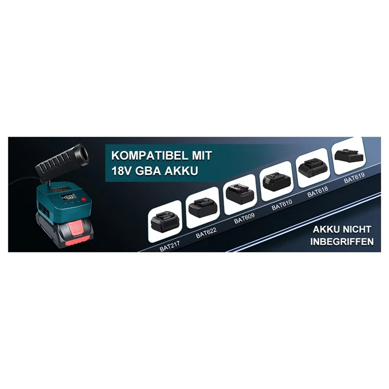 

A84E-Battery Powered Soldering Kit For DIY Soldering Iron Station Kit For 18V Battery With Low Voltage Protection USB Type