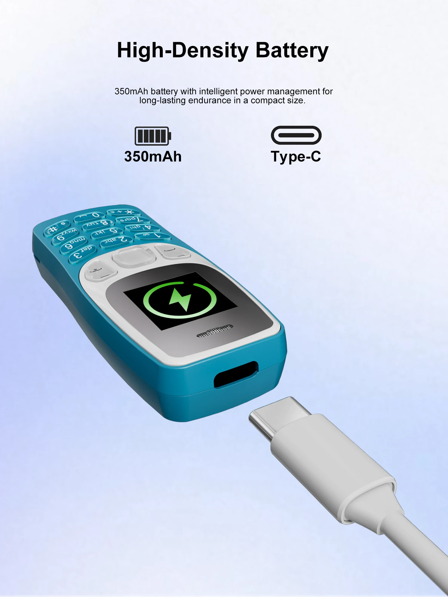 SERVO mini Mobile Phone 2G Network Bluetooth Dialer Blacklist Call Recording Dual SIM Standby 0.85" Screen Super Small Phones