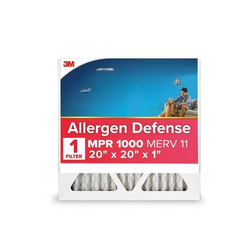 

20x20x1 HVAC Furnace Air Filter, MPR 1000 MERV 11, Allergen Defense, 1 Filters