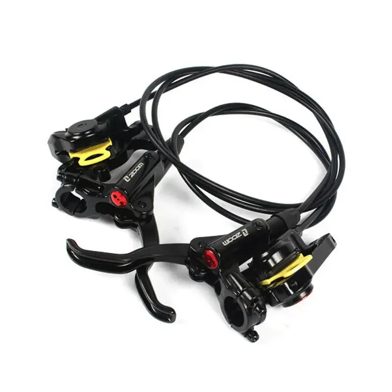 ZOOM MTB Hydraulic Brake Set HB-875 Bicycle Disc Brake FrontRear 750/1350mm Aluminum Alloy Mountain Bike Brakes Caliper/Handle