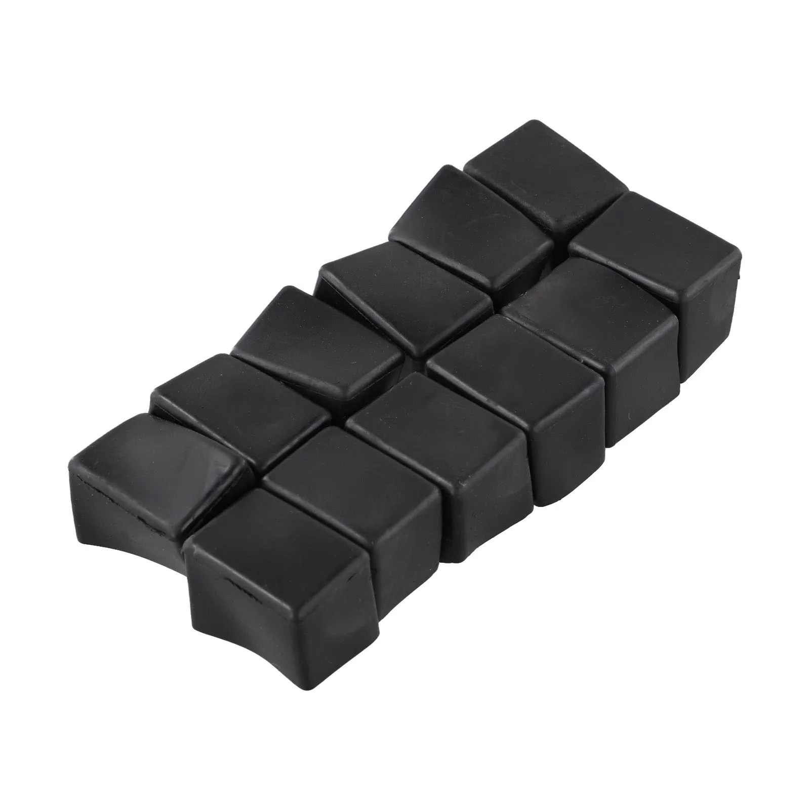 12pcs/set Chair Leg Cap Rubber Feet Protector Pads Furniture Table Covers Socks Furniture Leveling Feet Home Decor