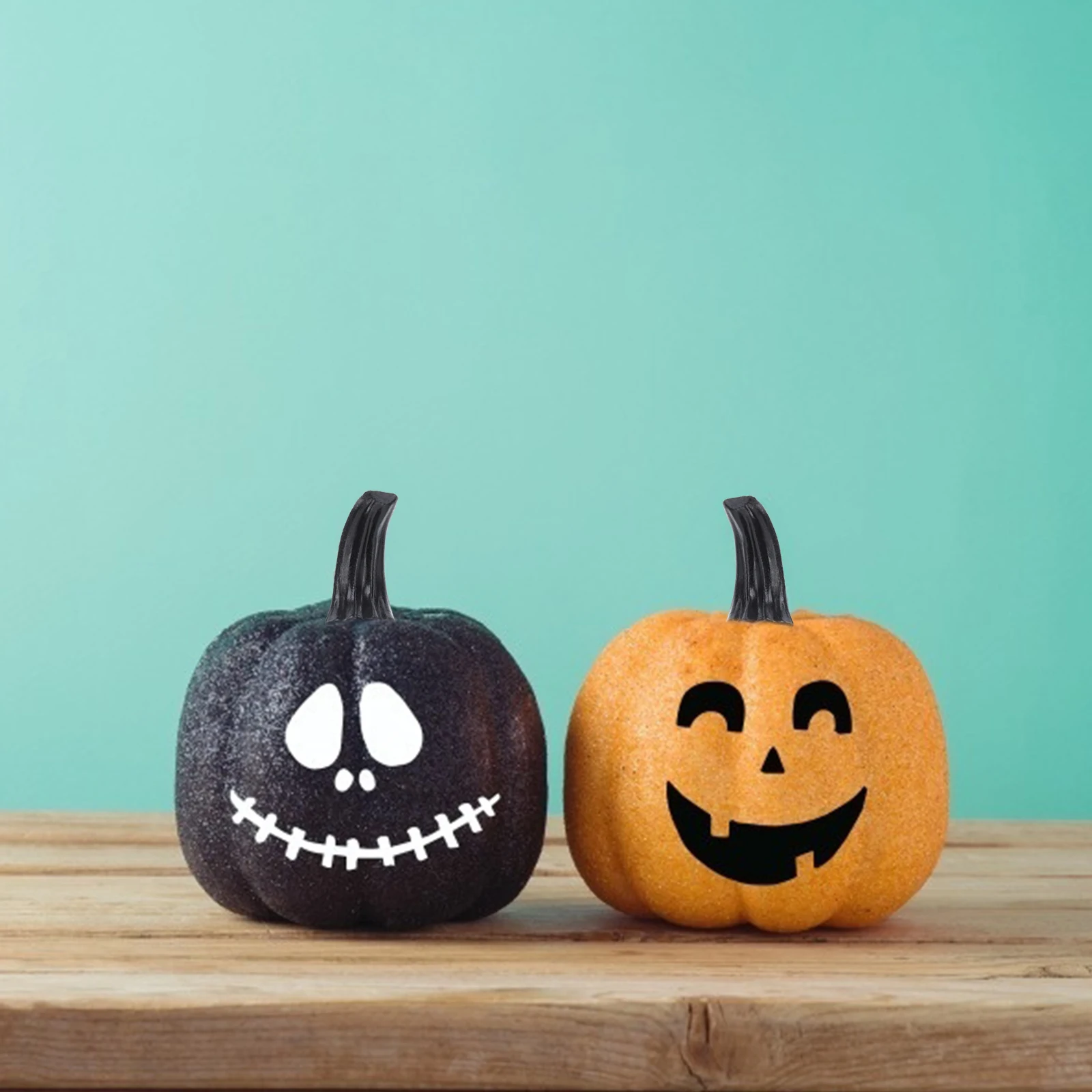 

60Pcs Artificial Pumpkin Stem Craft Accessory Safe Material Long-Lasting Use for Holiday Decorations Pumpkin DIY Accessory