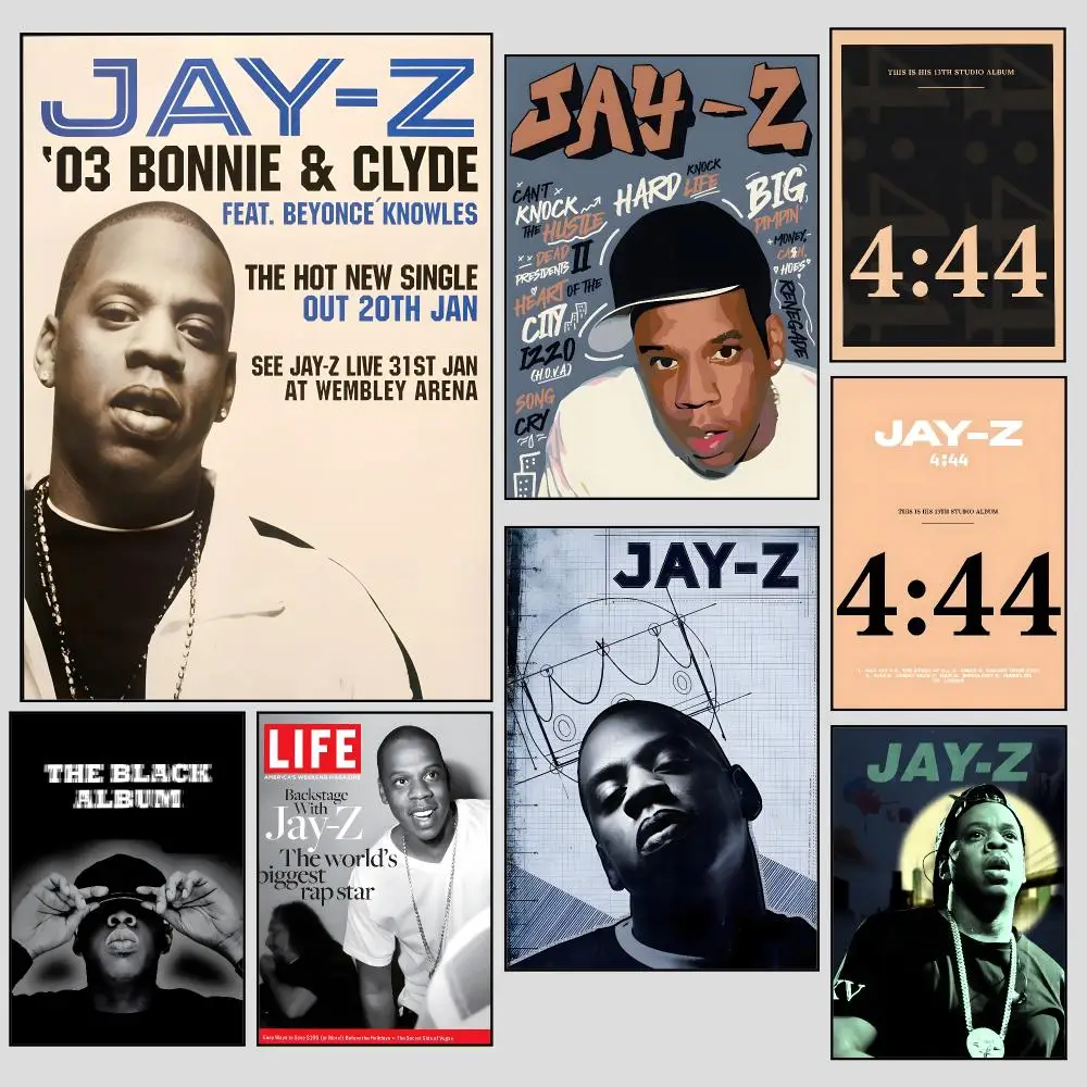 Confident Timeless Artist J-Jay Z Poster For Bedroom Living Room Home Decor Festival Gift Birthday Present