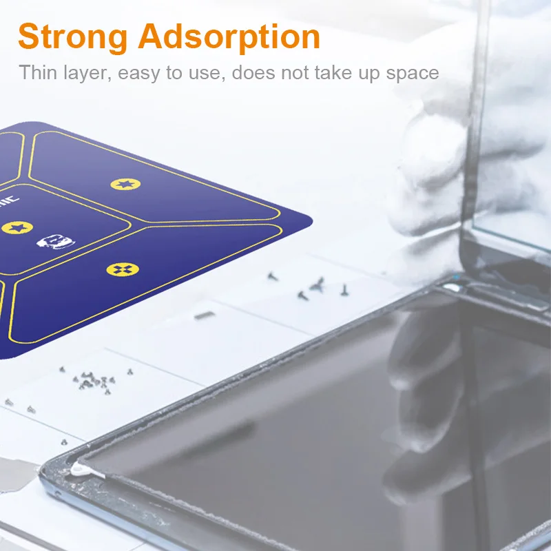 Monteur Scr Magnetische Opslag Pad Voor Mobiele Telefoon Onderhoud Sterke Adsorptie Reparatie Schroeven Geclassificeerde Opslagmat