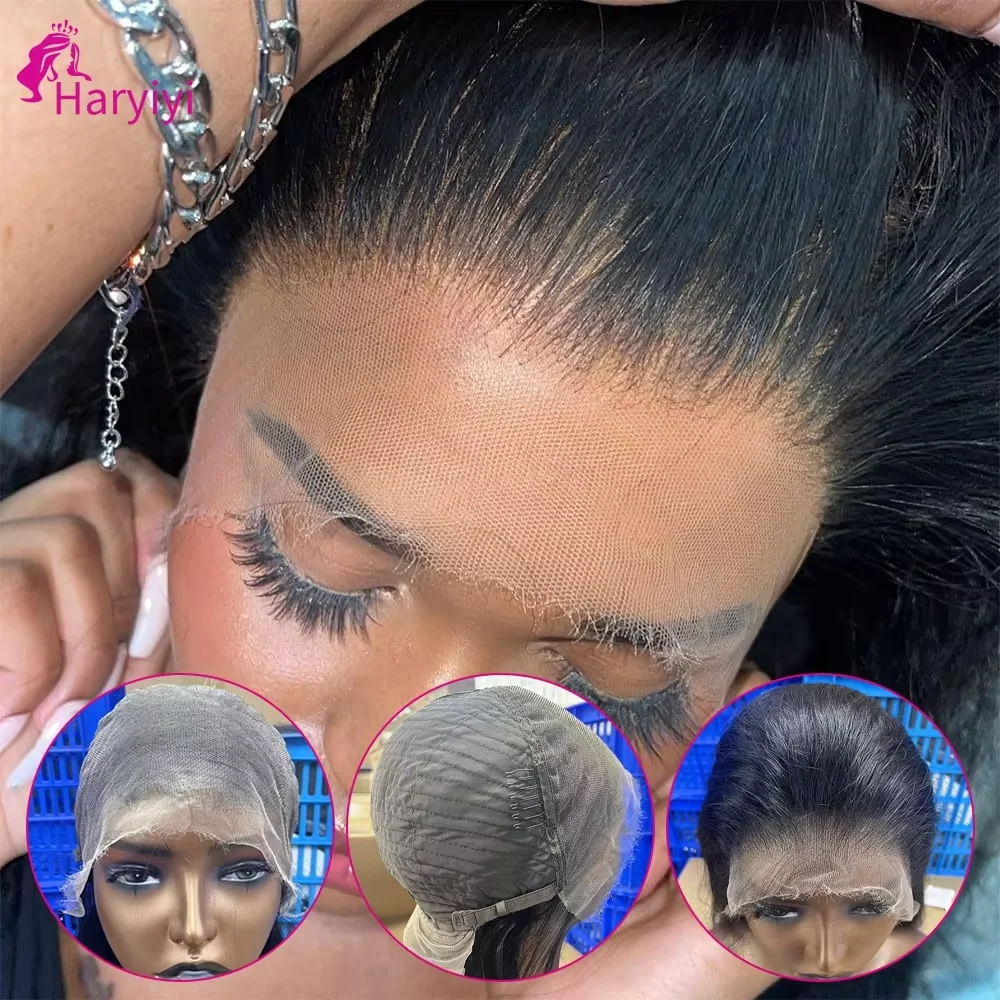 Natural Color 13x6 HD Lace Front Human Hair Wigs 5x5 HD Lace Closure Wig Go Ready To Wear Glueless Wig Straight Human Hair Wigs For Women