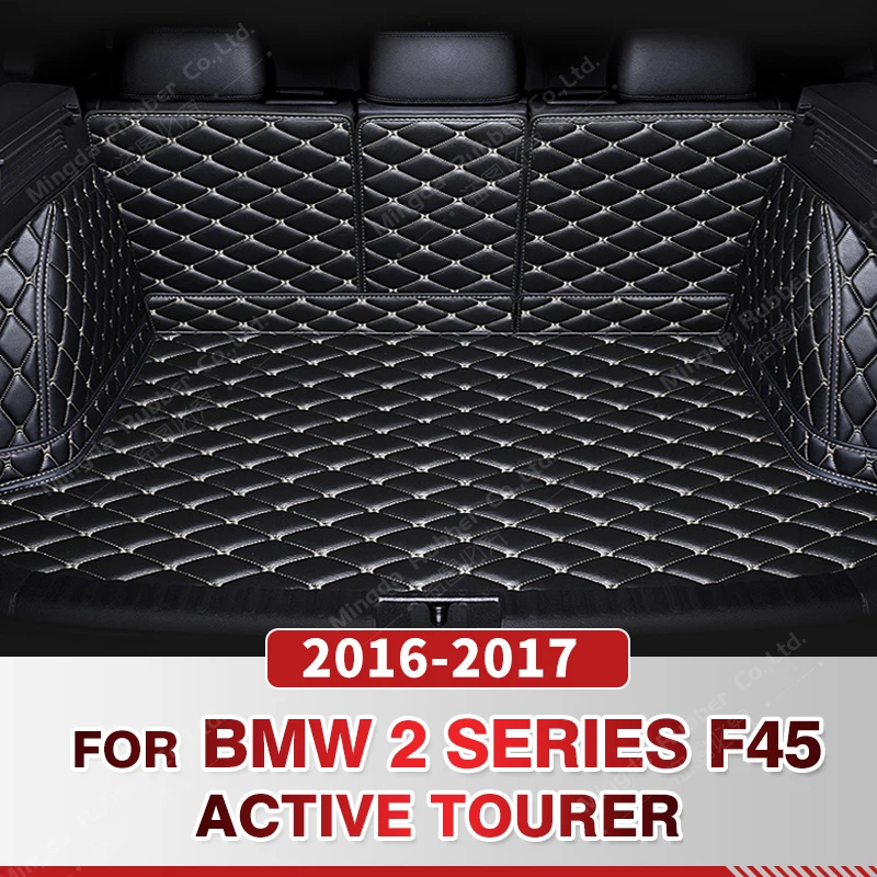 

Auto Full Coverage Trunk Mat For BMW 2 Series Active Tourer F45 2016 2017Car Boot Cover Pad Cargo Interior Protector Accessories