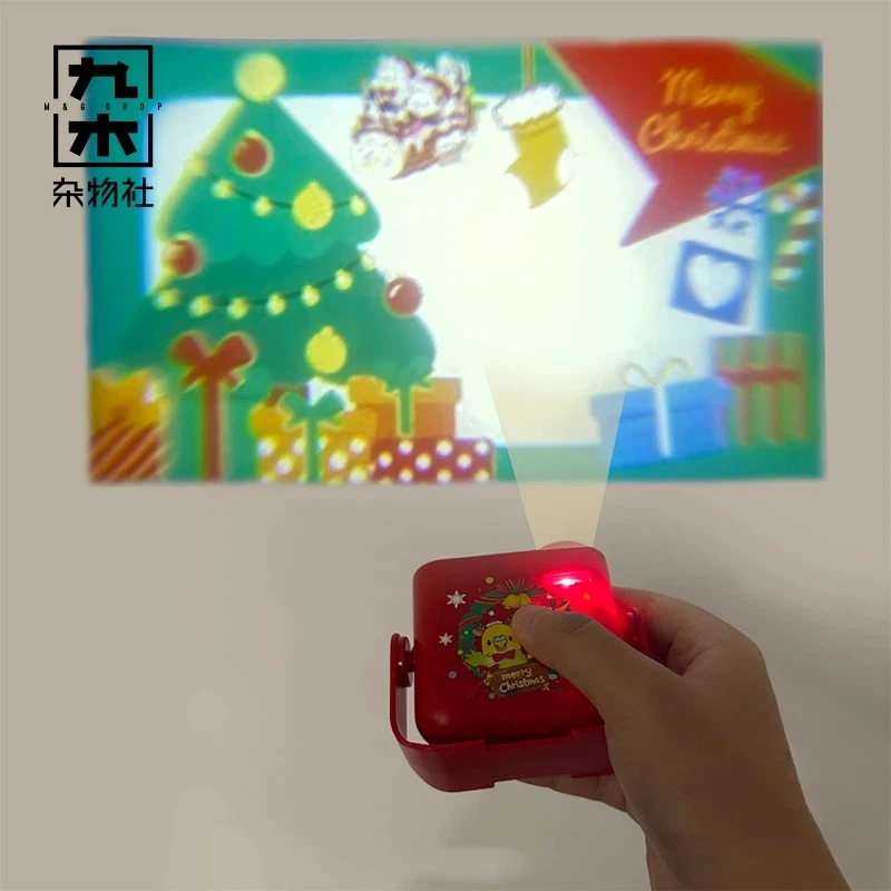 لعبة ضوء عرض عيد الميلاد الكهربائية للزينة الاحتفالية ولعب الأطفال صور الدعائم الخلفية للخلاق في الغلاف الجوي #3