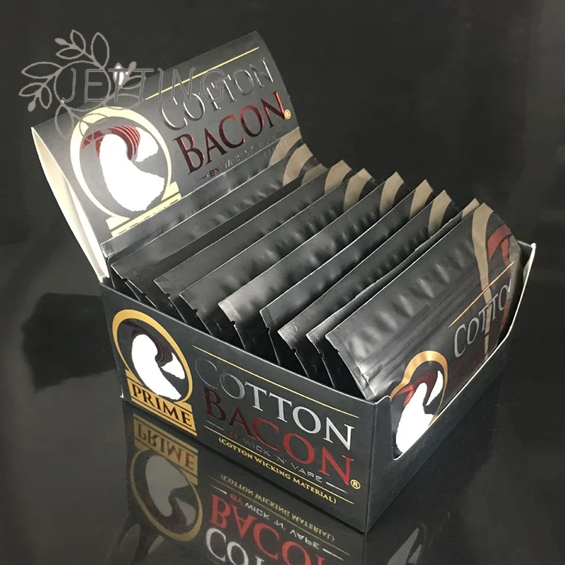 HOT 10Pcs/pack For Zeus X RTA Kylin BSKR Dead Rabbit Profile Mesh RDA RTA 100% 2.0 Organic Cotton Bacon Protable Prime Cotton