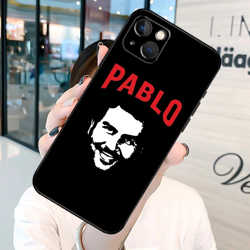 Pablo Escobar Phone Case For iPhone 13 12 Mini 11 14 15 16 Pro Max Plus X XS Max XR Cover Shell