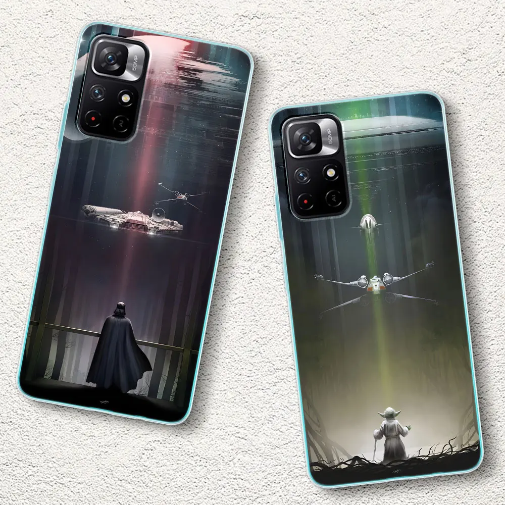 Yoda Darth Vader Case for Xiaomi Redmi 9 12 6 9A 9i 10 Prime 6A 9T 9C 10A 10C 12C 7 7A 8 S2 Y2 8A 10X K20 TPU Phone Cover Fundas