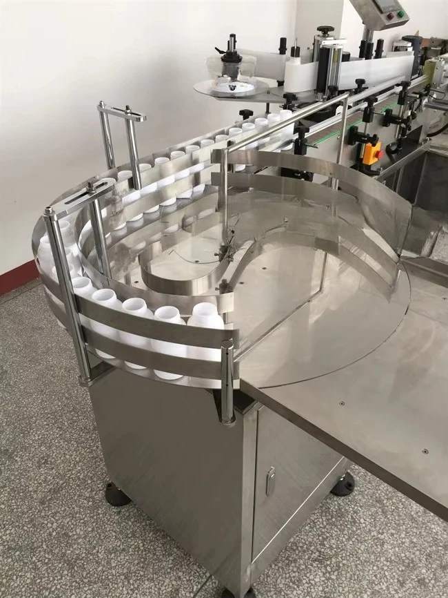 Can turntable 8000bph round high-speed plastic can bottle opening machine Automatic bottle opening machine