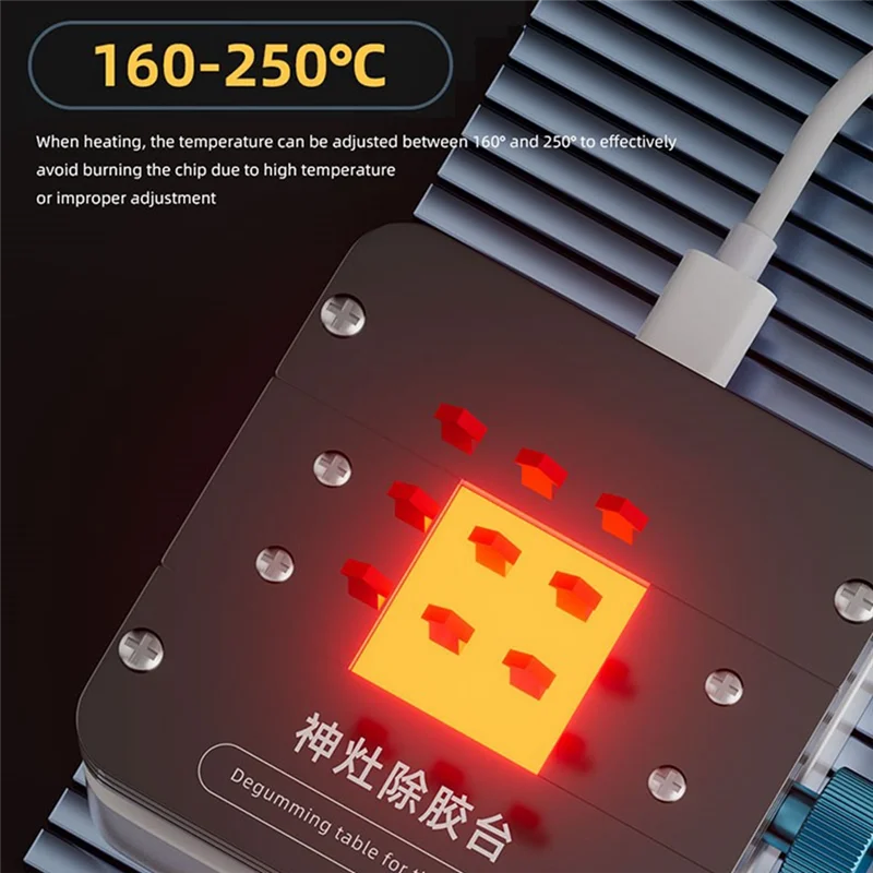 CPU Heating Platform For Mobile Phone PCB Motherboard Chip CPU Heating Glue Removal Solder Removal BGA Repair Tool-A57X