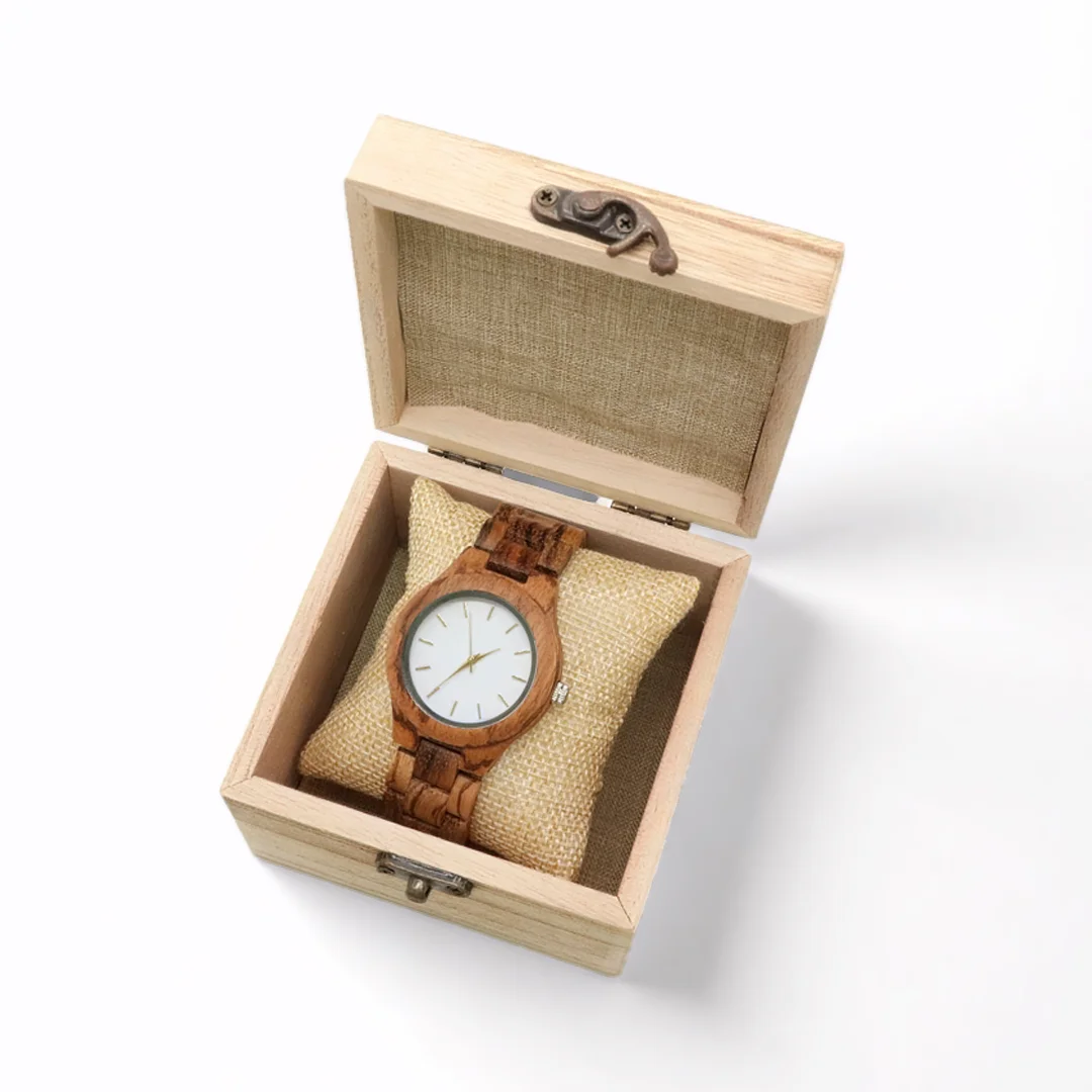 Fashion Wood Wrist Watches For Women Gold Watch Luxury Casual Simulated Diamond Dial Anniversary Personalized Gifts for Ladies