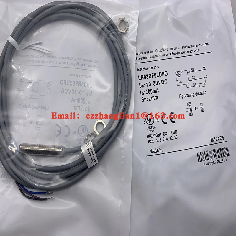 

brand new Proximity switch LR08BN04DNOY LR08BF02DNOY LR08BF02DNCY LR12XBF04DNOY LR12BN04DLO LR12BN04DPO One year warranty