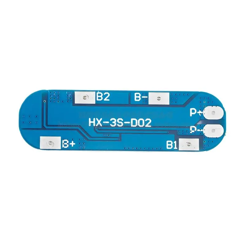 3 strings of 12.6V18650 lithium battery protection board, anti-overcharge, overdischarge, short circuit and overcurrent protecti