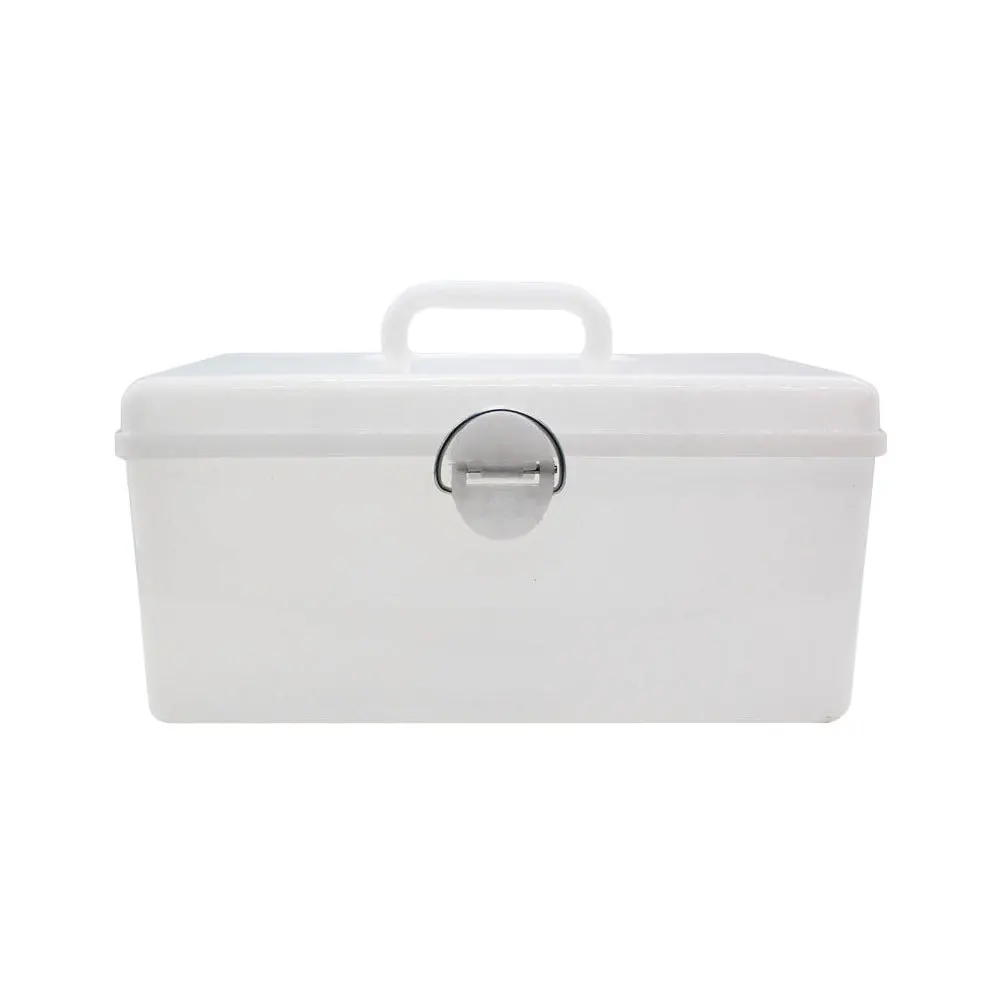

Household Mahjong Box Large Size Plastic Storage Container Portable Design with Buckle for Secure Closure Mahjong Storage Tank