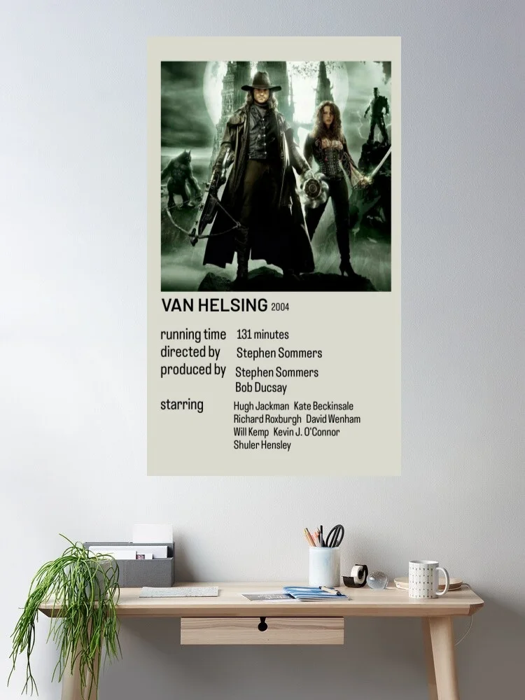 

Van Helsing Canvas POSTER ,Home Decor Wall art painting