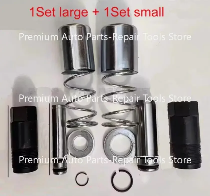 

2 Set Jack Plunger Kit Horizontal Double Pump 3Ton with Spring Jack Repair Tools