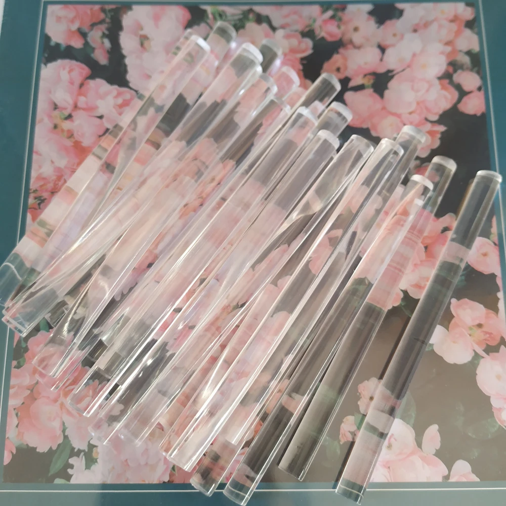 30PCS Pure transparency Hot melt glue stick Mermaid Tears 100% Transparency,For mini glue gun,Can make wax seal 7x100mm