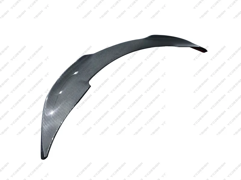 Car Accessories Dry Carbon Fiber DCF  MSY Style Rear Wing Fit For 2020-2023 Maserati MC20