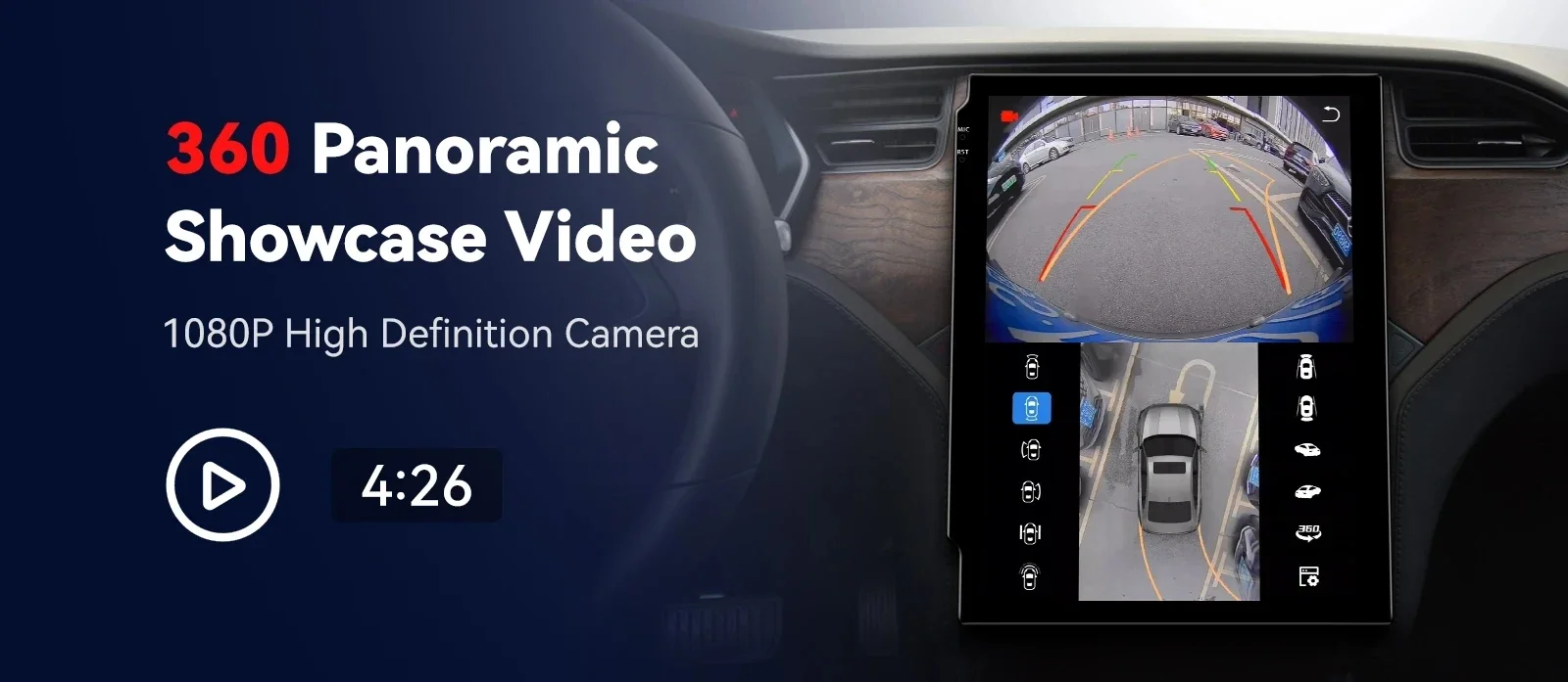 Hizpo 2 Din Android 14 Auto-Multimedia-Player für Renault Kadjar 2015–2019 GPS Carplay 4G AI Intelligenter Bildschirm Autoradio WIFI FM – Detail 2