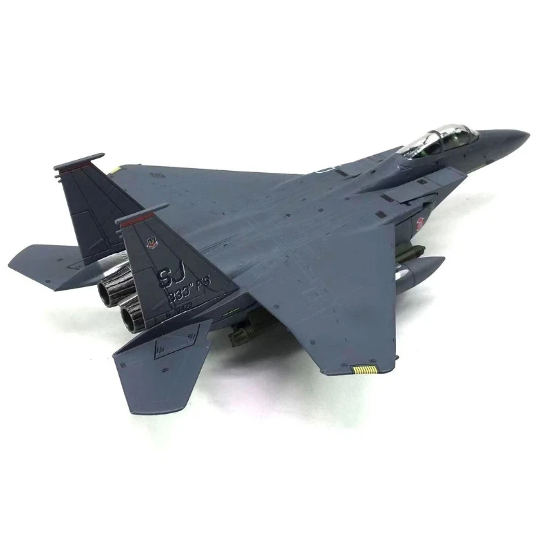 

1:100 Американский F-15e Strike Eagle Сверхзвуковой боевой бомбардировщик Модель самолета из сплава Готовый продукт Изысканная коллекция