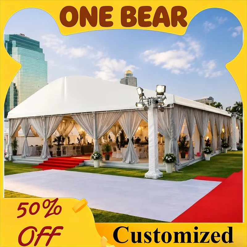 Outdoor A‑Frame Tent, Heavy‑Duty Frame Shelter, Waterproof Marquee for Wedding Festival Exhibition Corporate Business Events