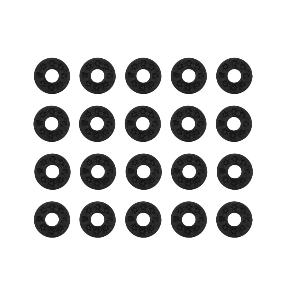 

Anti-slip Buckle Gasket Guitar Strap Decor Plastic Gaskets Musical Accessories Fixing Buckles