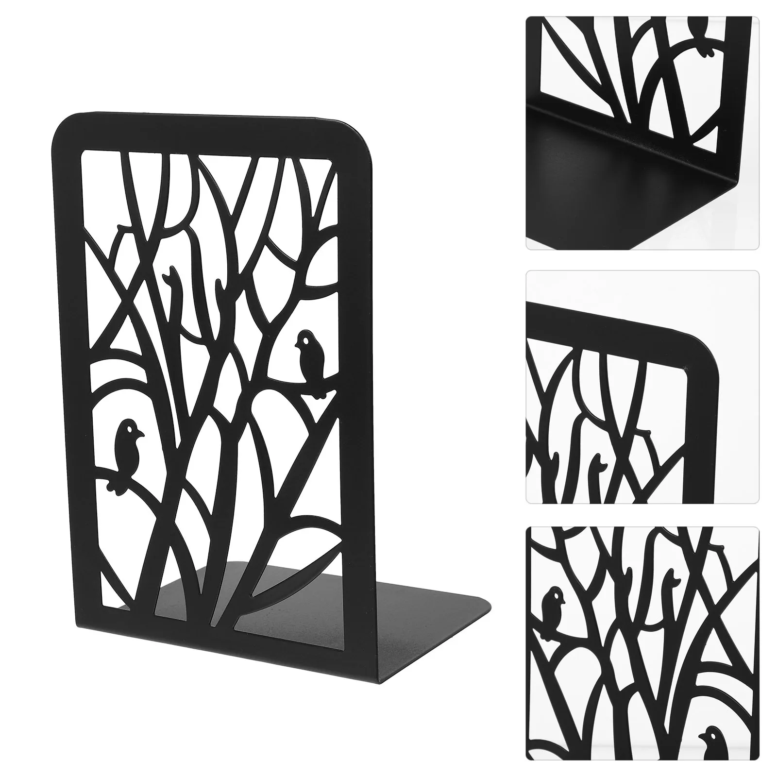 2 قطعة غلاف معدني ناعم الملمس لغرفة الدراسة المكتبية ديكور حديث مرتب نهاية الكتاب المنظم #6